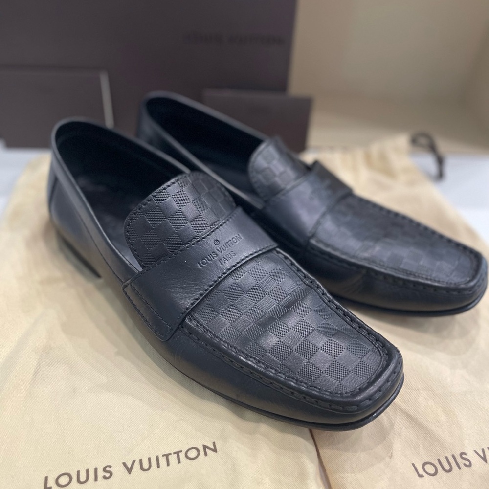 Louis Vuitton Damier loafers